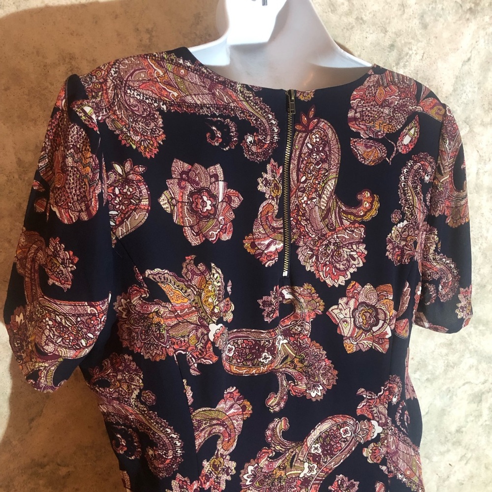 Signature Studio Tappered Blue Dress - Picture 9 of 12